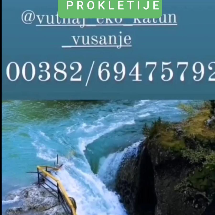 Prokletije Eko Katun Vusanje Gusinje Exterior foto
